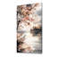 «Brown Black Spring Lakeside Reflection II - Brown Serene», reproduction d'art sur toile-1093823022-1093823020
