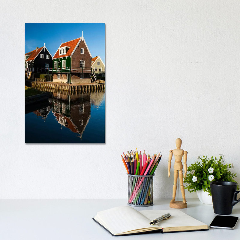 Netherlands, Marken by Mikolaj Gospodarek - Wrapped Canvas Print, 20.32 cm H x 30.48 cm W