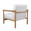 Fauteuil d'appoint rembourré l 27,56 po Friesen avec structure en frêne massif-23242587