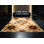 Tapis lavable à la machine à motif géométrique campagnard de couleur campagnard brun / beige Ortencia