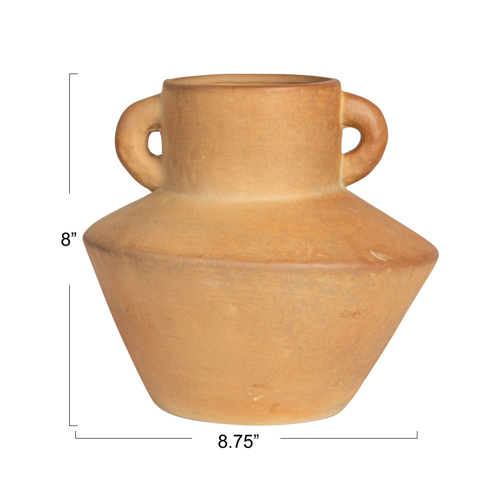 8.25'' Stoneware Table Vase, Natural