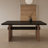 Elegant retro solid wood dining table-1937737250