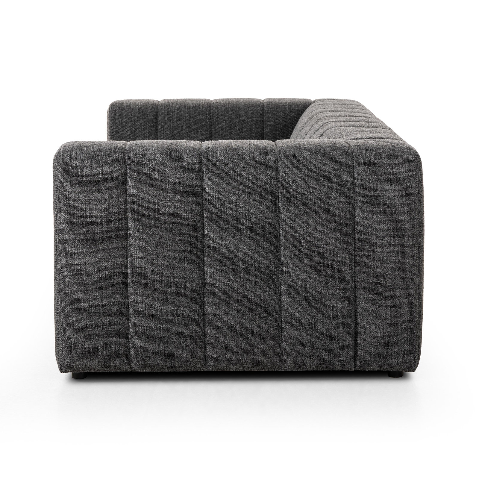 Bowry 89'' Upholstered Sofa, Saxon Charcoal