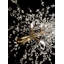 Longs lustres en cristal suspendus moderne-901057842