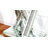 Amla 35.43" Mirrored Glass Console Table-72162356