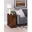 Bankhead 24'' Tall Storage End Table with Built-In Charging Station-465233371