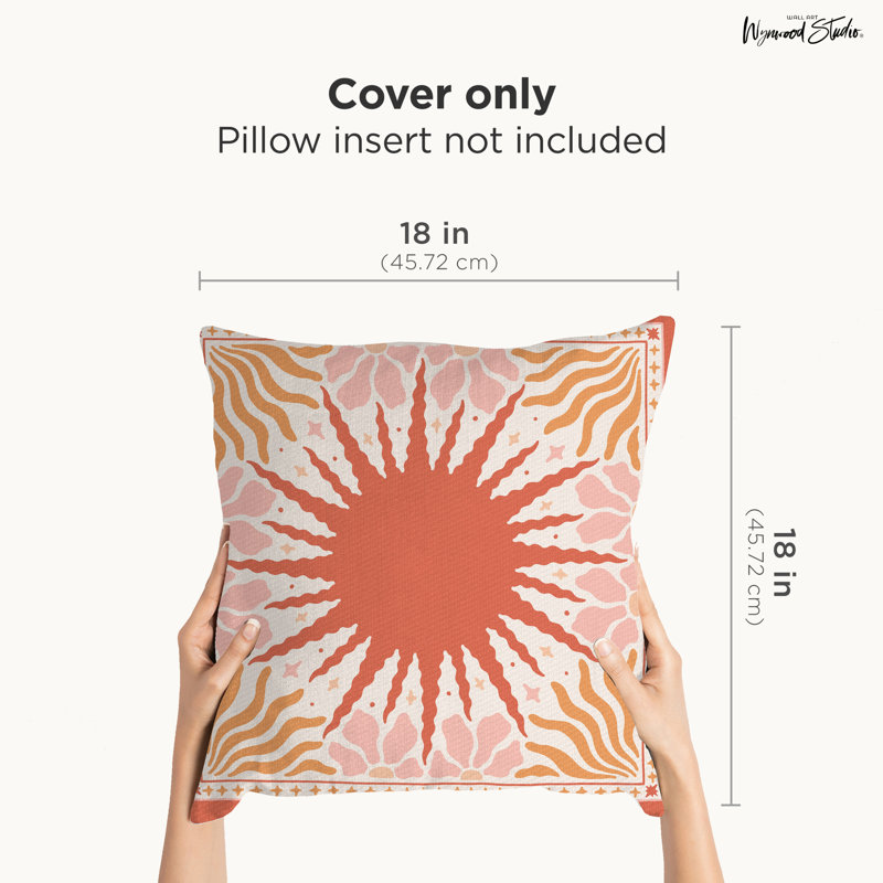 Housse de coussin en polyester