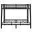 Metal Bunk Bed With Convenient Ladder Access