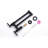Topcraft 2 Handle Wall-mounted Pot Filling Kitchen Faucet, Matte Black