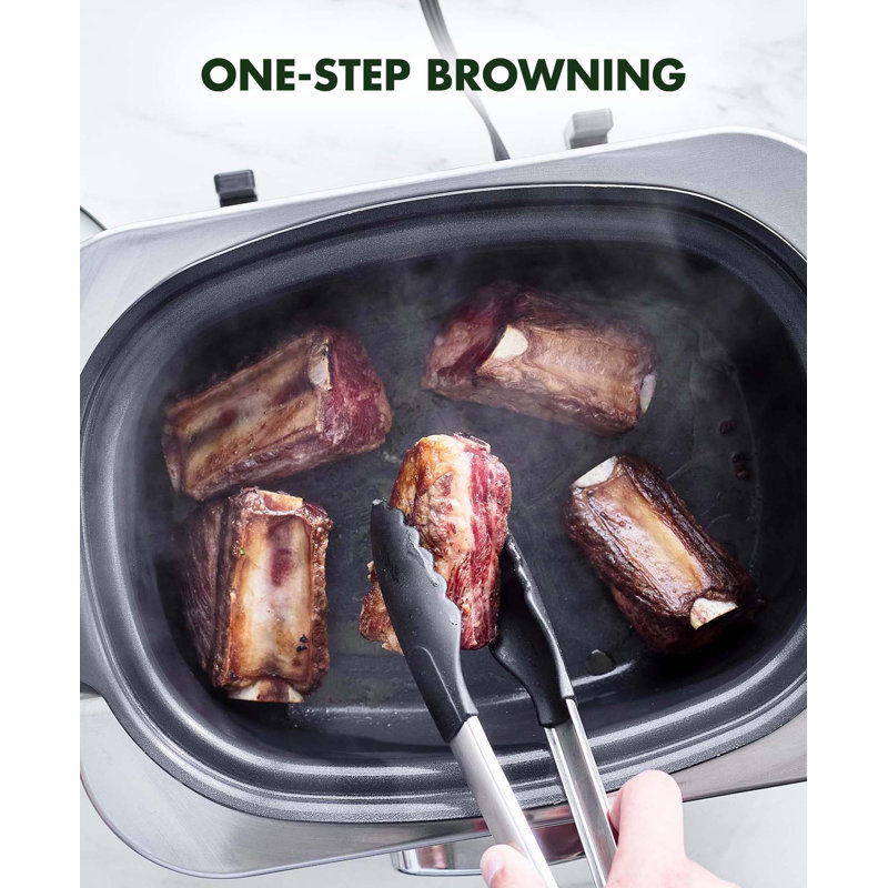 GreenPan Elite Ceramic Nonstick 6-Quart Slow Cooker, Blue Haze