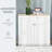 Sideboard Buffet Cabinet, Kitchen Cabinet With Adjustable Shelf