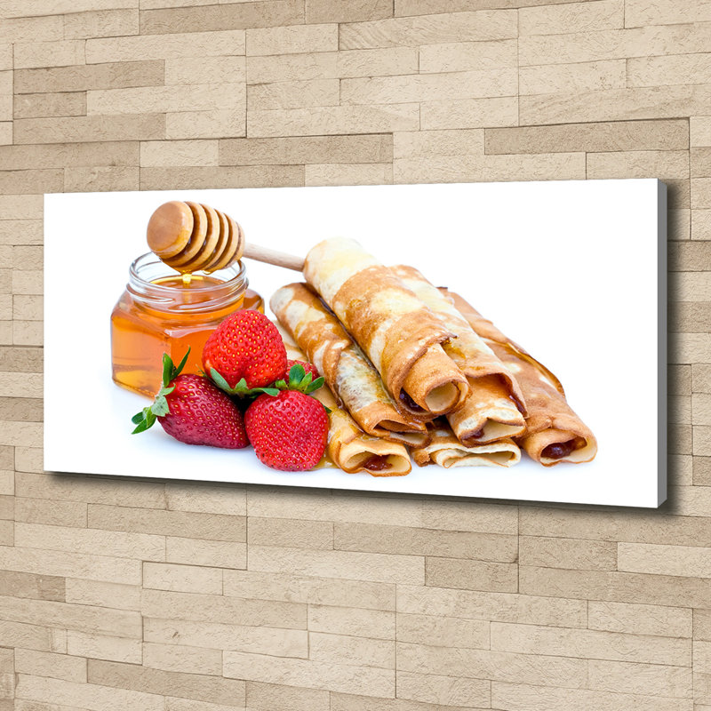 Delicious Pancakes - Wrapped Canvas Print
