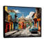 Teal Orange Mexico City, reproduction d'art sur toile-1515195204-1516009596