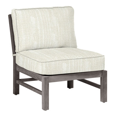 Fauteuil de chambre modulaire d'extérieur Club Teak