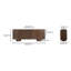 Hadley SIDEBOARD WARM BROWN