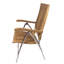 Chaise longue pliante inclinable à 6 positions