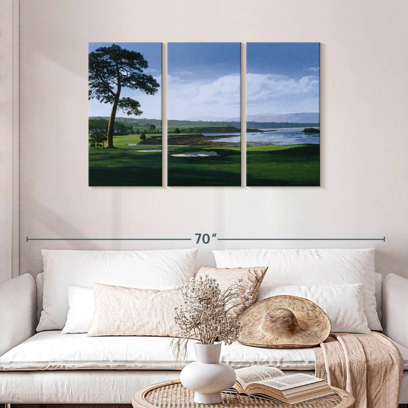 Sireci Golf Course I, 28" H x 45" W