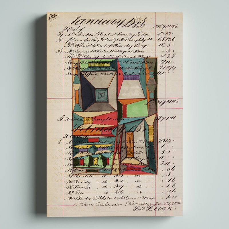 Journal Sketches VII, H 18 po x l 12 po x P 1,25 po