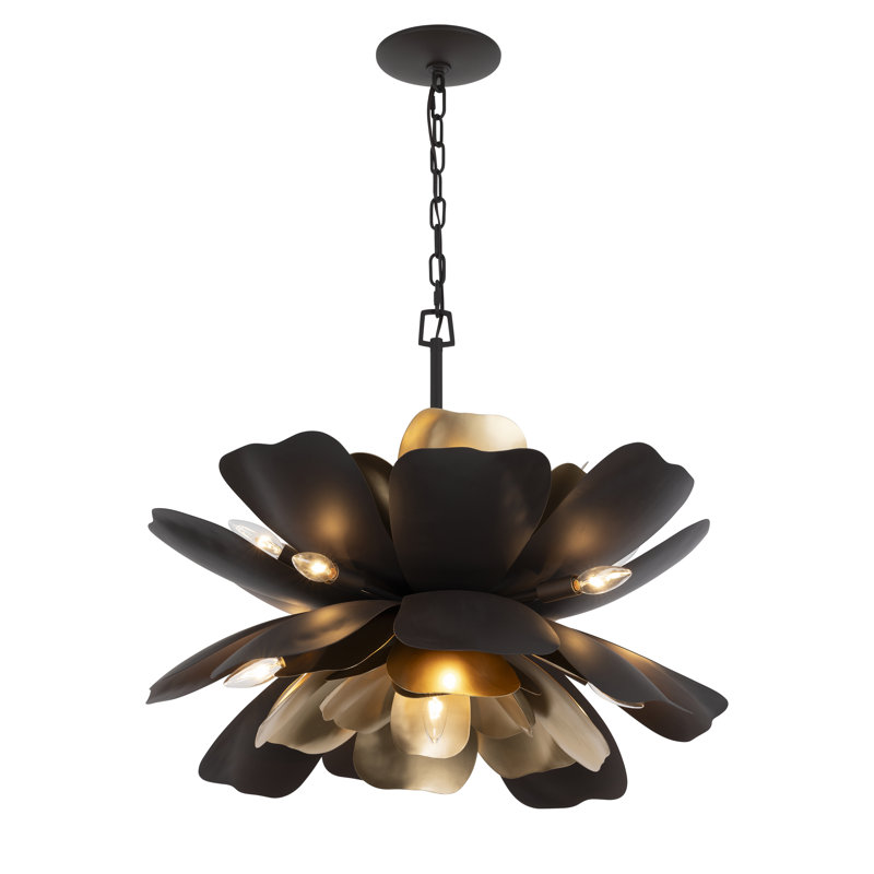 Botanic Panic 13-Light Pendant, 36"W x 24.50"H
