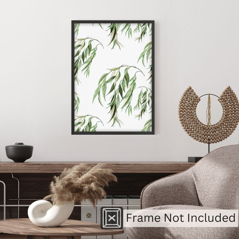«Botanical Botanical Plant Leaves I», reproduction d'art non encadrée, H 16 po x l 12 po