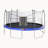 Skywalker 17' Oval Backyard Trampoline with Safety Enclosure-50285633