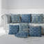 Housse de coussin décoratif carré en polyester Elegant Twirls Fennique-86652988-86652993