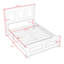Lit plateforme en bois avec tête de lit-17431336-17431339