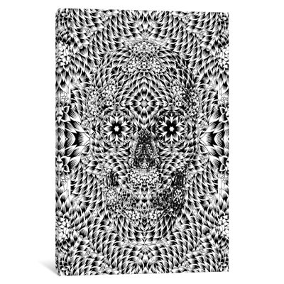 Skull VII by Ali Gulec Graphic Art on Wrapped Canvas
