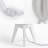 Wavy 16.5" Modern Contemporary Plant-Based PLA 3D Printed Dimmable LED Table Lamp-277406431-277406430