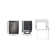 LG 24 in. PrintProof Stainless Steel Front Control Dishwasher with QuadWash, 3rd Rack & Dynamic Dry, 48 dBA