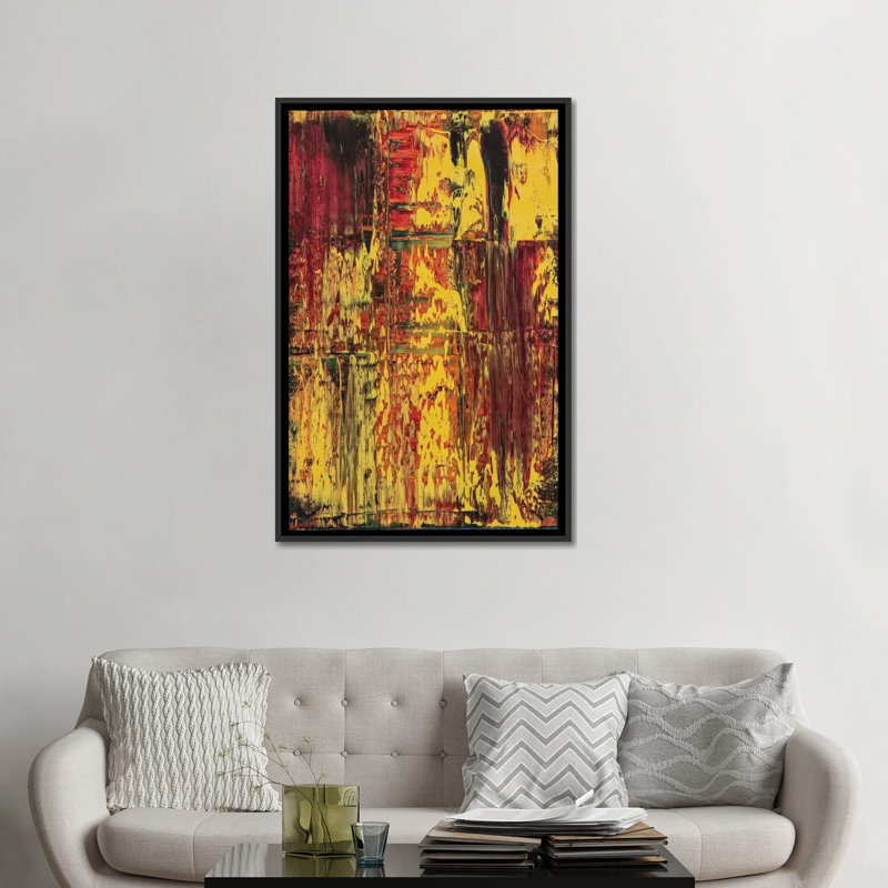 « rasta », reproduction sur toile, H 26 po x l 18 po x P 1,5 po, Toile avec cadre noir, Pas de tapis