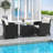 3 Pcs Patio Furniture Set With Tempered Glass Coffee Table Washable Cushions-1476673472