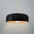 Noir carbone mat / or champagne