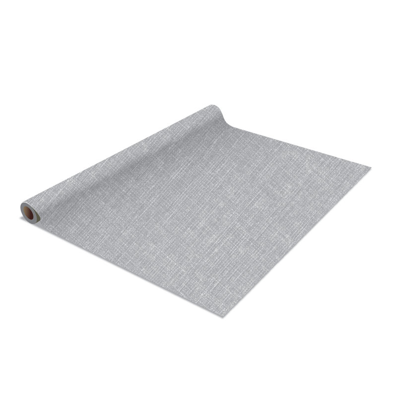 Linen Self-Adhesive Shelf Liner, Grey