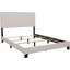 Lit double - Pieds en bois massif et garnitures cloutées pour utilisation avec garniture moderne-1488608926-1488608921