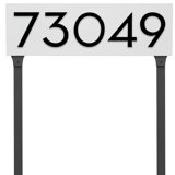 Floating 1-Line Lawn Address Sign