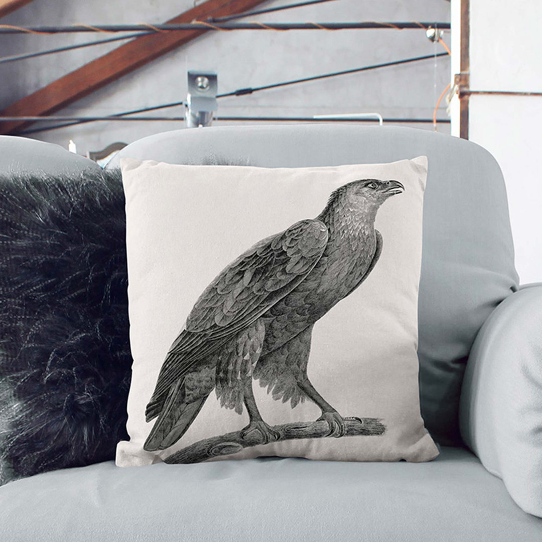 Greater Spotted Eagle Cushion with Filling