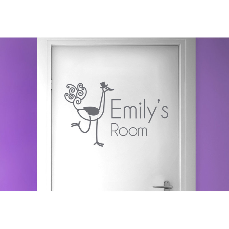 Animals Wall Decal, Grey