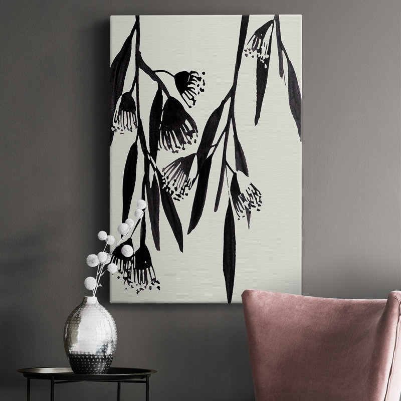 Wind Sway III - Peinture sur toile, L 12 po x H 18 po x P 1 po