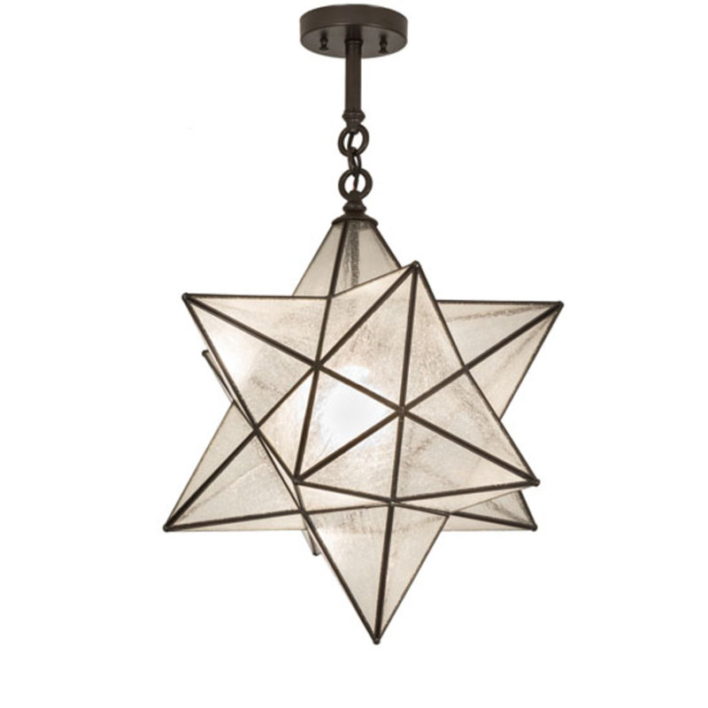 Moravian Star 1 - Light Semi Flush Mount