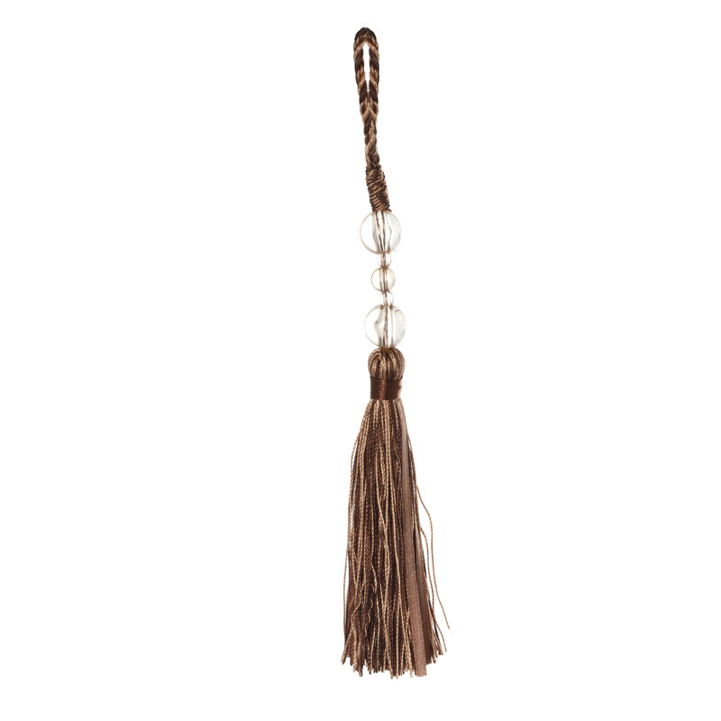 Botulf 100% Polyester 5cm Curtain Tieback, Light Brown