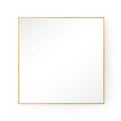 Clarence Square Metal Wall Mirror
