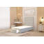 Asterin Divan Bed Base with 54" Floor Standing Headboard Plush Velvet-901826483-902508423-902508432