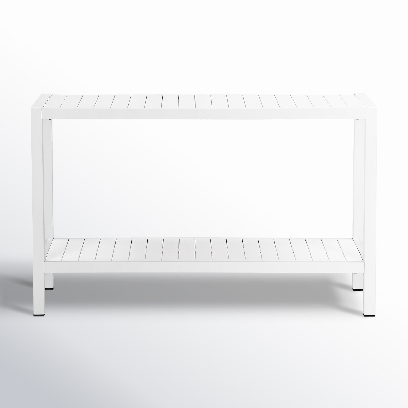 Doss Console Table, White, White