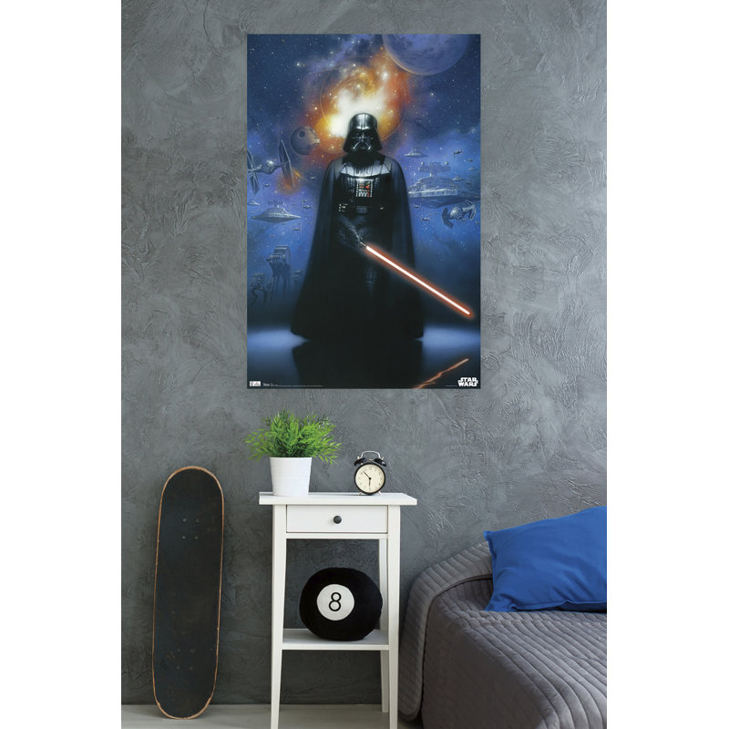 « star guerres »-impression sur papier vader