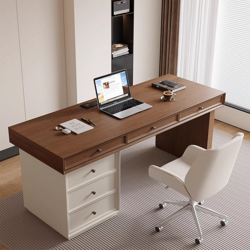 Bureau 70,87 po Mid-Century, 29.53" H x 70.87" W x 23.62" D