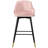 Swivel Velvet Upholstered Counter & Bar Stool-1771602315-1750016729