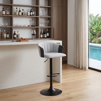 Tabouret de bar rotatif Jerahmy