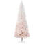 Sapin de Noël artificiel de 6 pi avec lumières réalistes et base en acier-1244151756
