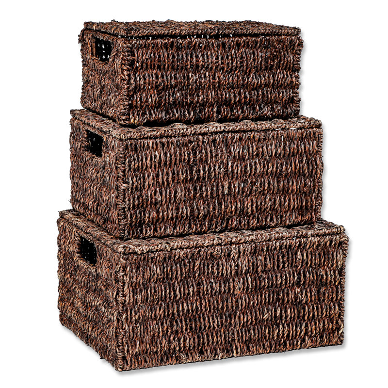 Bay Isle Home™ Redegonda Seagrass Decorative Basket